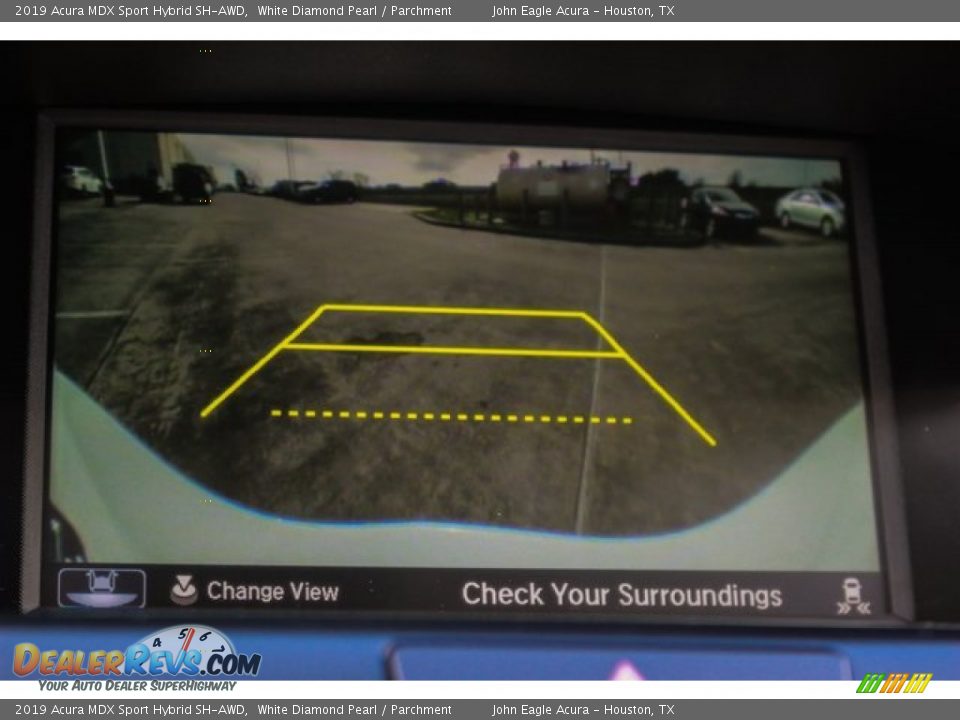 2019 Acura MDX Sport Hybrid SH-AWD White Diamond Pearl / Parchment Photo #33