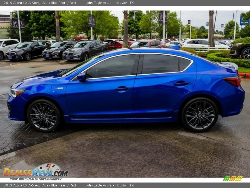 Apex Blue Pearl 2019 Acura ILX A-Spec Photo #4