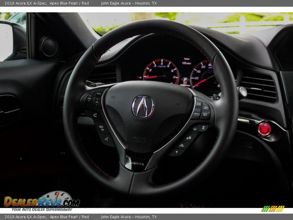 2019 Acura ILX A-Spec Steering Wheel Photo #29