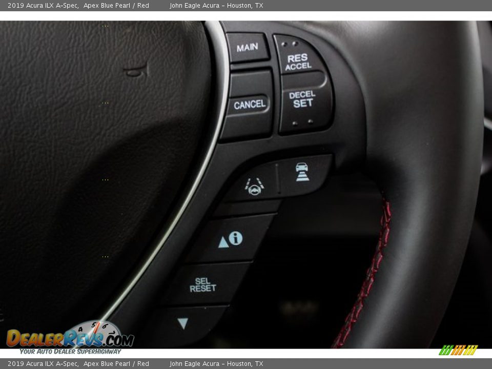2019 Acura ILX A-Spec Steering Wheel Photo #33