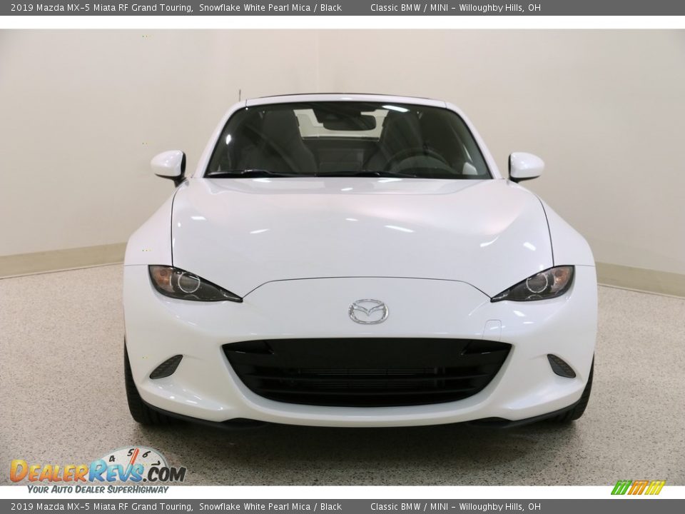 2019 Mazda MX-5 Miata RF Grand Touring Snowflake White Pearl Mica / Black Photo #3