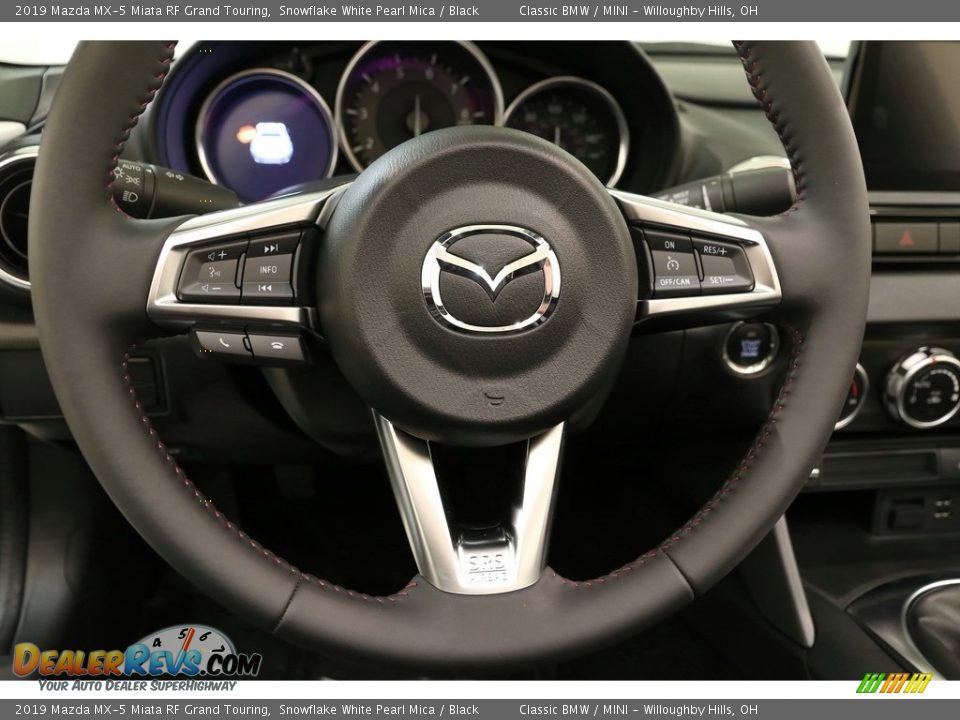2019 Mazda MX-5 Miata RF Grand Touring Steering Wheel Photo #8
