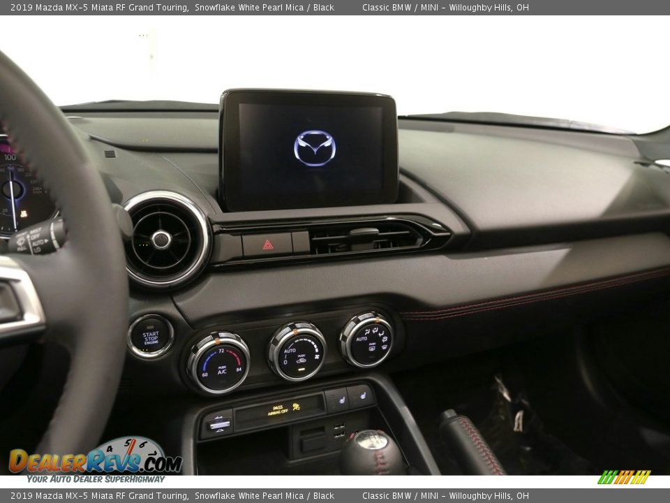 2019 Mazda MX-5 Miata RF Grand Touring Snowflake White Pearl Mica / Black Photo #10