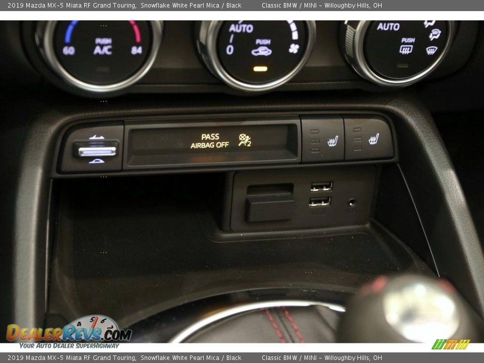 2019 Mazda MX-5 Miata RF Grand Touring Snowflake White Pearl Mica / Black Photo #15