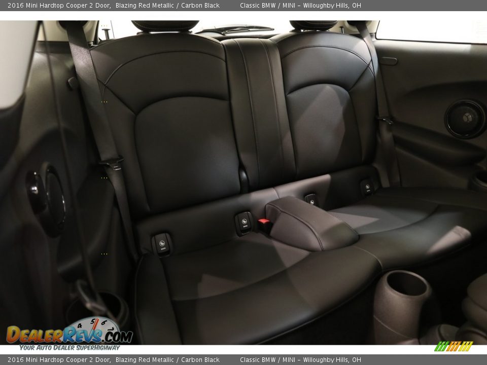 2016 Mini Hardtop Cooper 2 Door Blazing Red Metallic / Carbon Black Photo #16