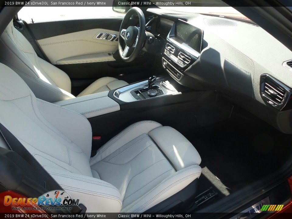 2019 BMW Z4 sDrive30i San Francisco Red / Ivory White Photo #3
