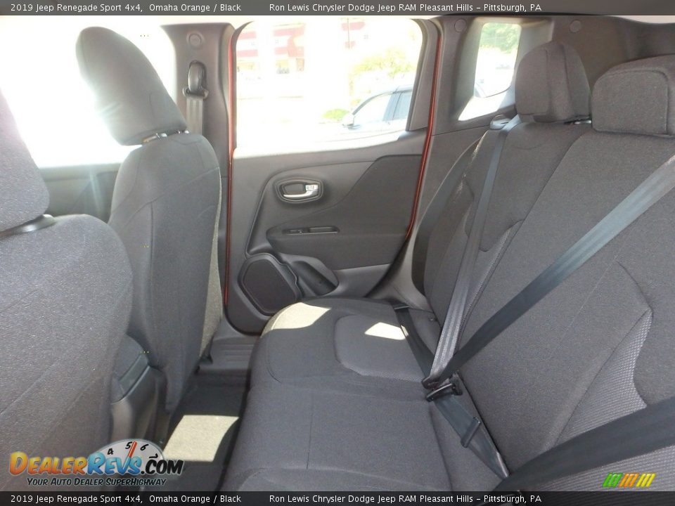 2019 Jeep Renegade Sport 4x4 Omaha Orange / Black Photo #12