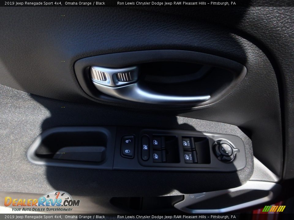 2019 Jeep Renegade Sport 4x4 Omaha Orange / Black Photo #14