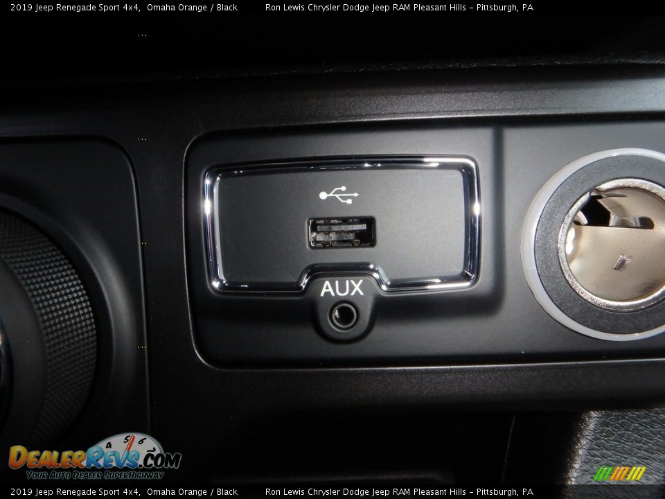 2019 Jeep Renegade Sport 4x4 Omaha Orange / Black Photo #19