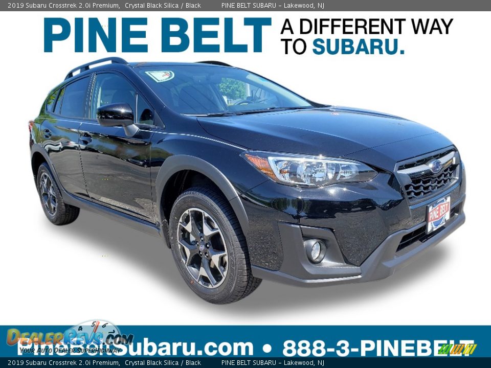 2019 Subaru Crosstrek 2.0i Premium Crystal Black Silica / Black Photo #1