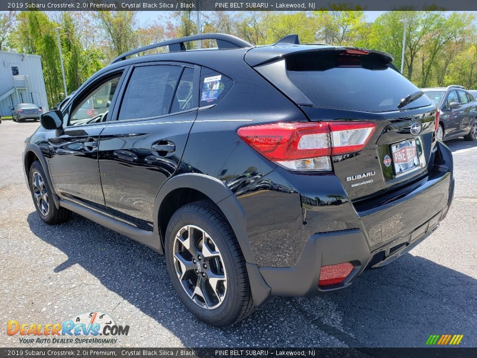 2019 Subaru Crosstrek 2.0i Premium Crystal Black Silica / Black Photo #4