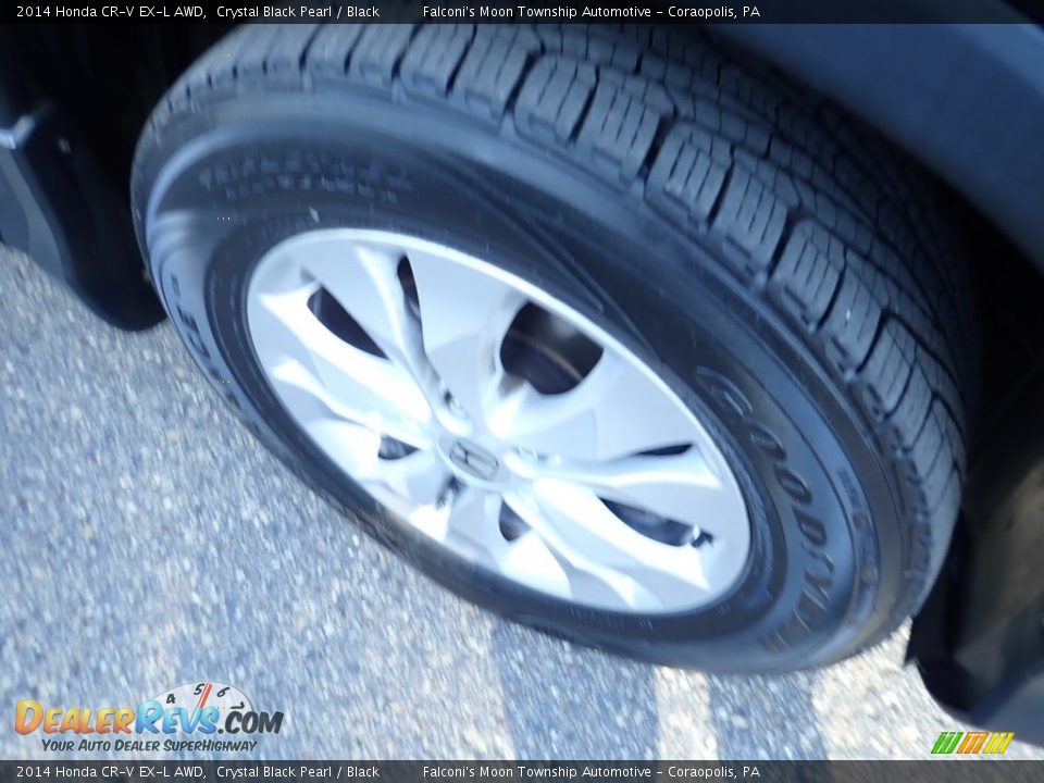 2014 Honda CR-V EX-L AWD Crystal Black Pearl / Black Photo #10