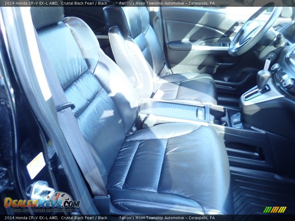 2014 Honda CR-V EX-L AWD Crystal Black Pearl / Black Photo #11