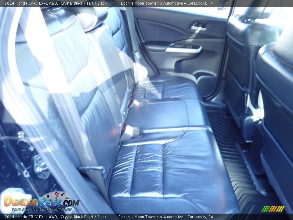 2014 Honda CR-V EX-L AWD Crystal Black Pearl / Black Photo #14