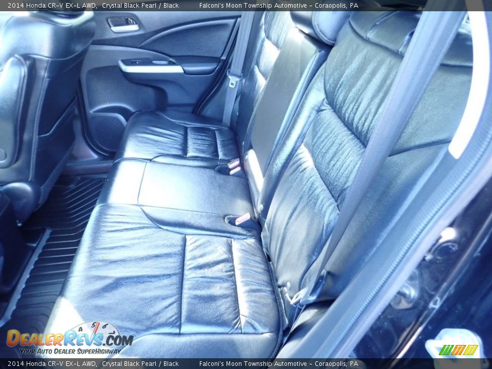 2014 Honda CR-V EX-L AWD Crystal Black Pearl / Black Photo #16