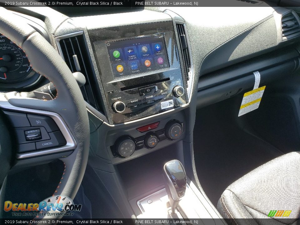2019 Subaru Crosstrek 2.0i Premium Crystal Black Silica / Black Photo #10