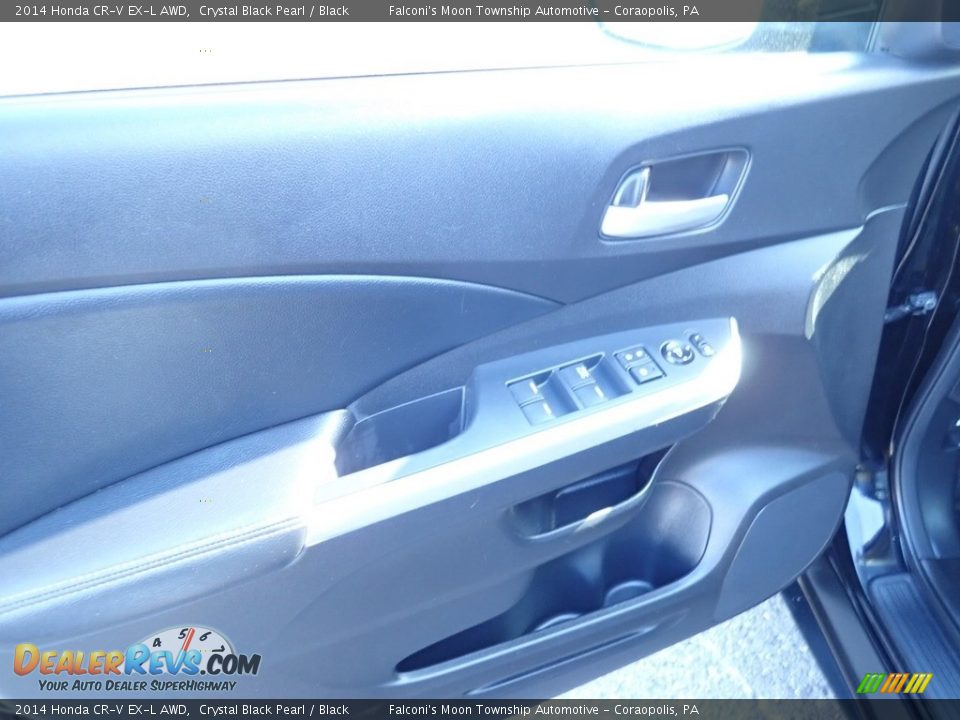 2014 Honda CR-V EX-L AWD Crystal Black Pearl / Black Photo #18