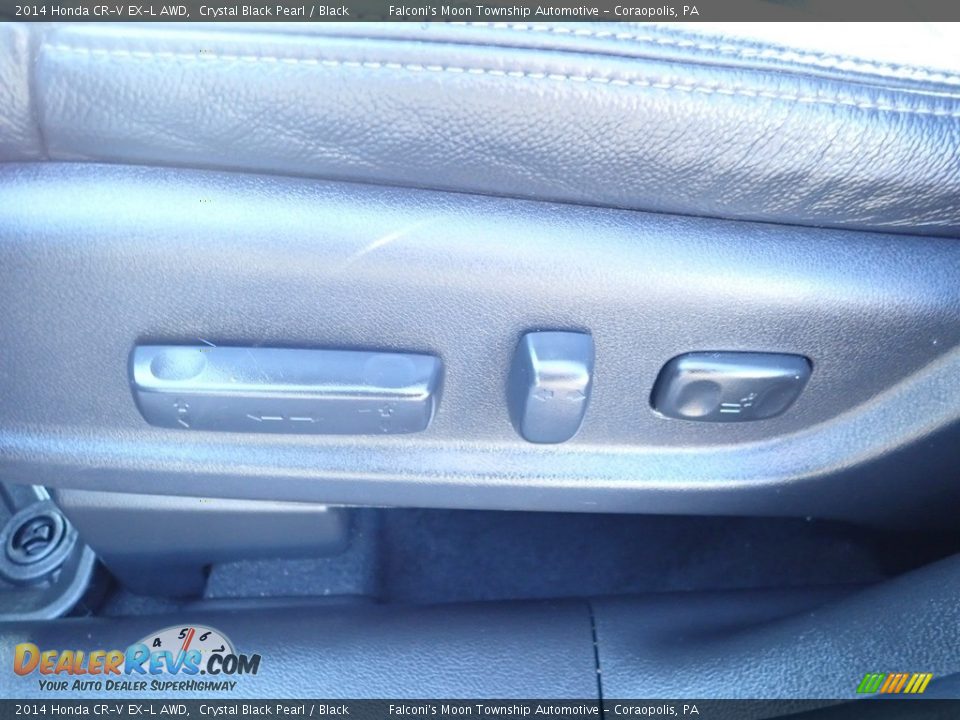 2014 Honda CR-V EX-L AWD Crystal Black Pearl / Black Photo #19