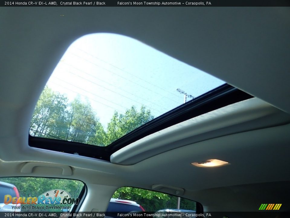 2014 Honda CR-V EX-L AWD Crystal Black Pearl / Black Photo #20