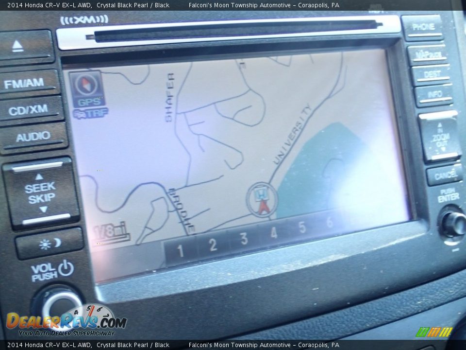 2014 Honda CR-V EX-L AWD Crystal Black Pearl / Black Photo #21