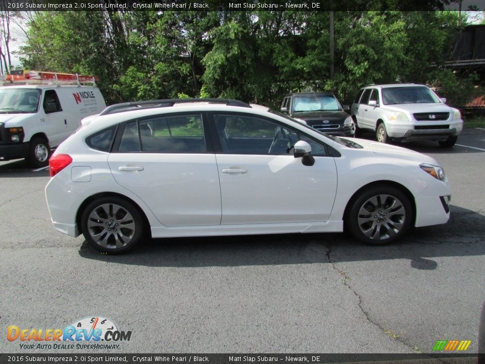 2016 Subaru Impreza 2.0i Sport Limited Crystal White Pearl / Black Photo #5