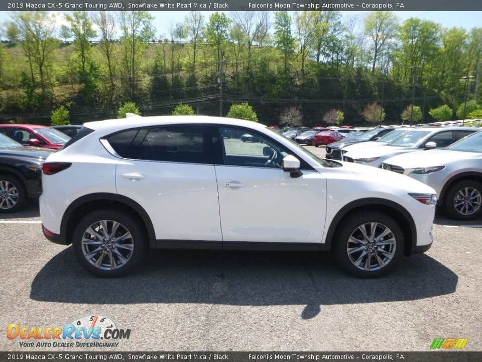 2019 Mazda CX-5 Grand Touring AWD Snowflake White Pearl Mica / Black Photo #1