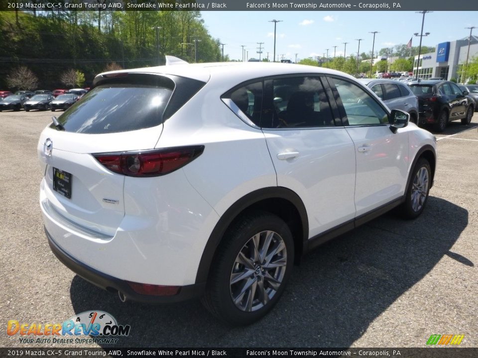 2019 Mazda CX-5 Grand Touring AWD Snowflake White Pearl Mica / Black Photo #2