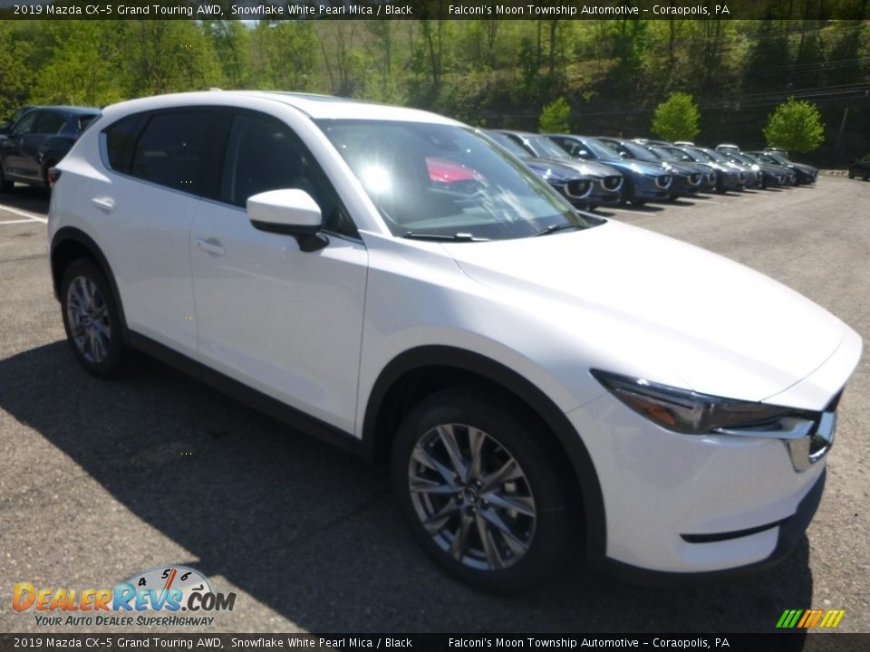 2019 Mazda CX-5 Grand Touring AWD Snowflake White Pearl Mica / Black Photo #3