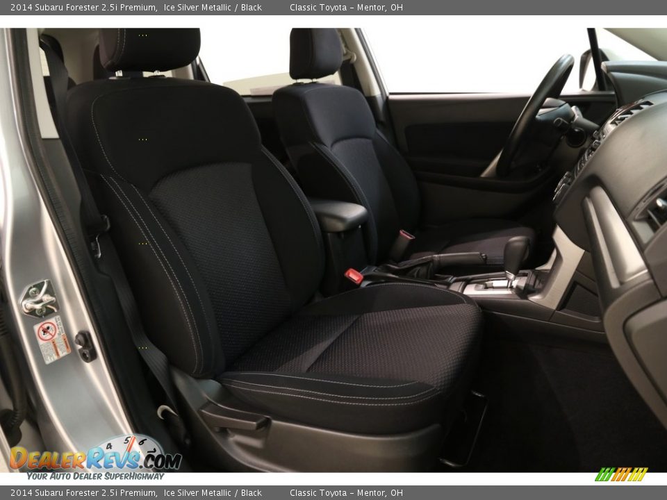2014 Subaru Forester 2.5i Premium Ice Silver Metallic / Black Photo #14