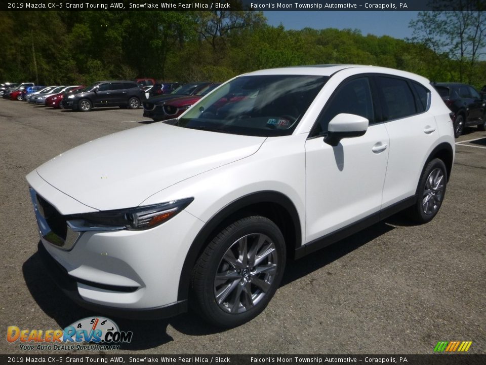 2019 Mazda CX-5 Grand Touring AWD Snowflake White Pearl Mica / Black Photo #5