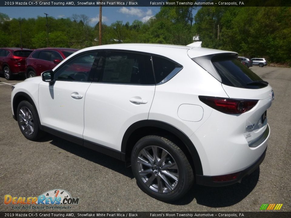 2019 Mazda CX-5 Grand Touring AWD Snowflake White Pearl Mica / Black Photo #6