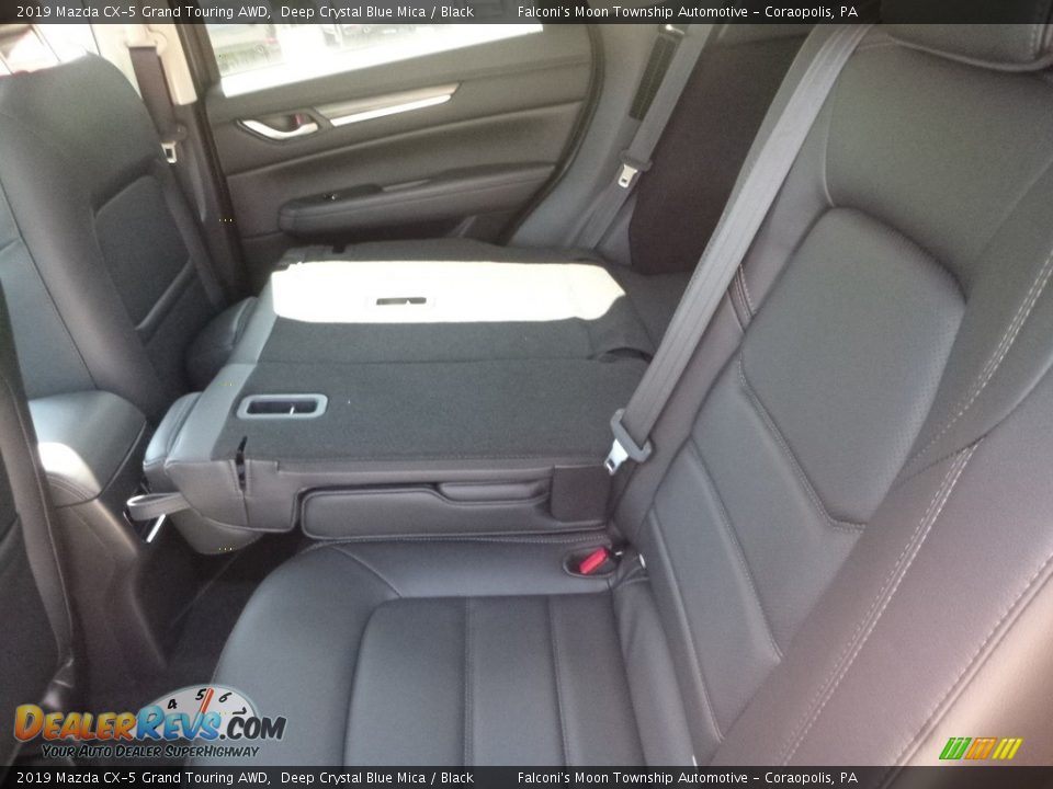 2019 Mazda CX-5 Grand Touring AWD Deep Crystal Blue Mica / Black Photo #8