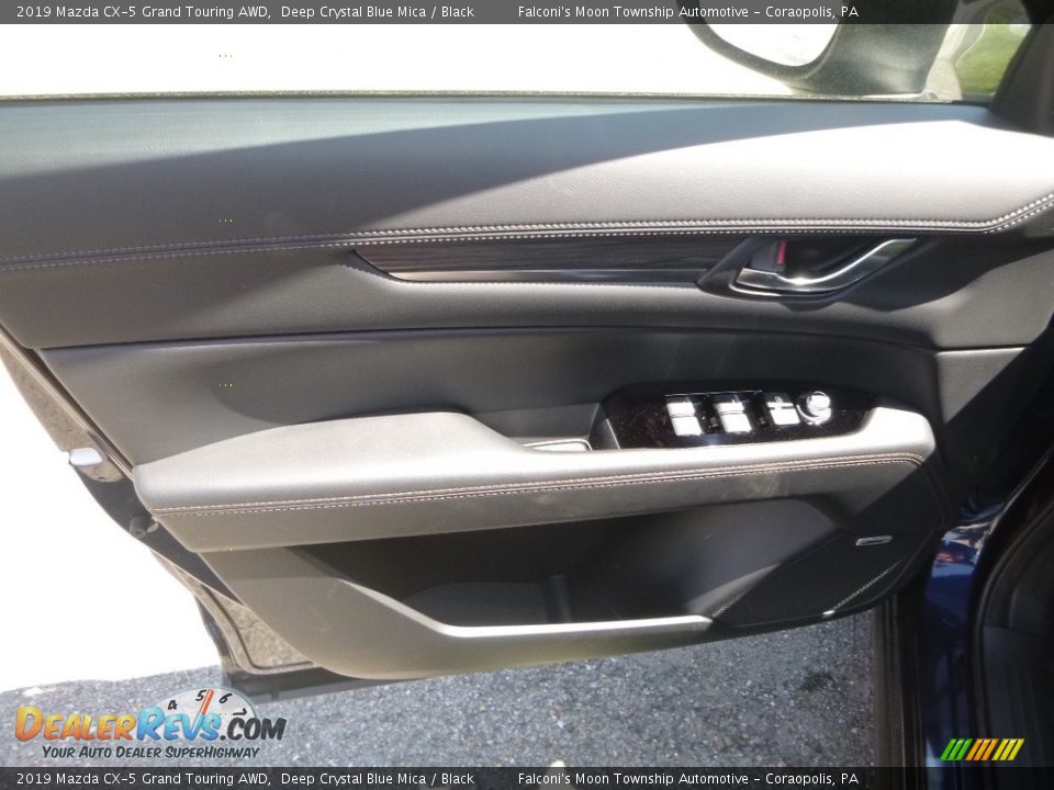 2019 Mazda CX-5 Grand Touring AWD Deep Crystal Blue Mica / Black Photo #10