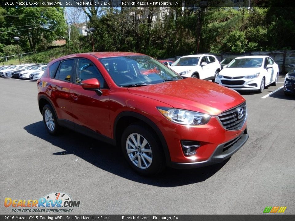2016 Mazda CX-5 Touring AWD Soul Red Metallic / Black Photo #1
