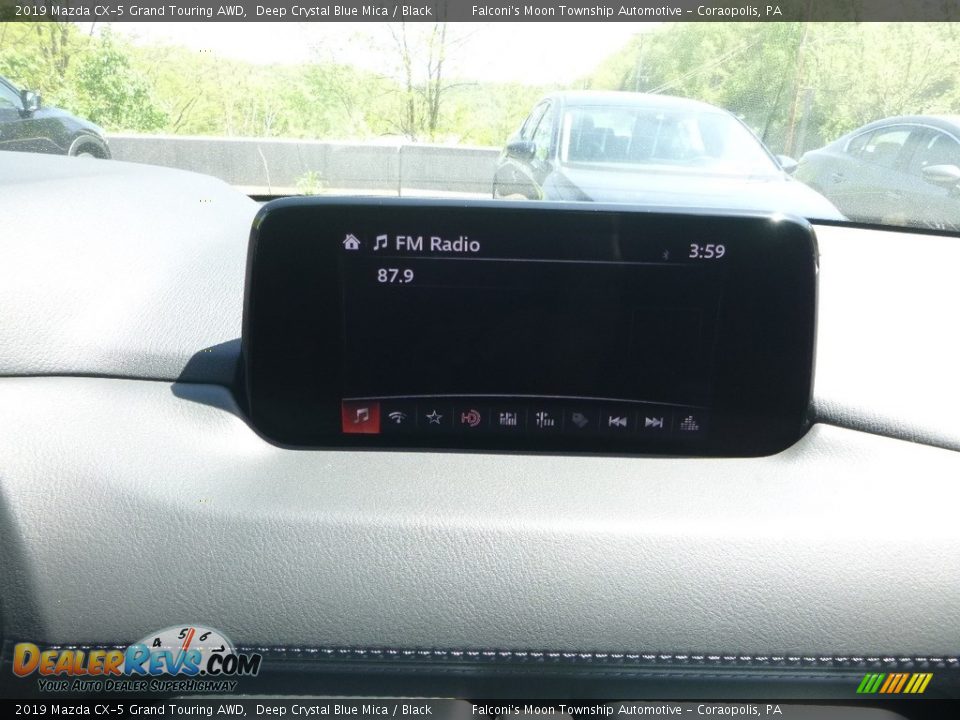 2019 Mazda CX-5 Grand Touring AWD Deep Crystal Blue Mica / Black Photo #14