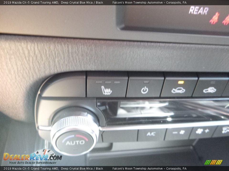 2019 Mazda CX-5 Grand Touring AWD Deep Crystal Blue Mica / Black Photo #16