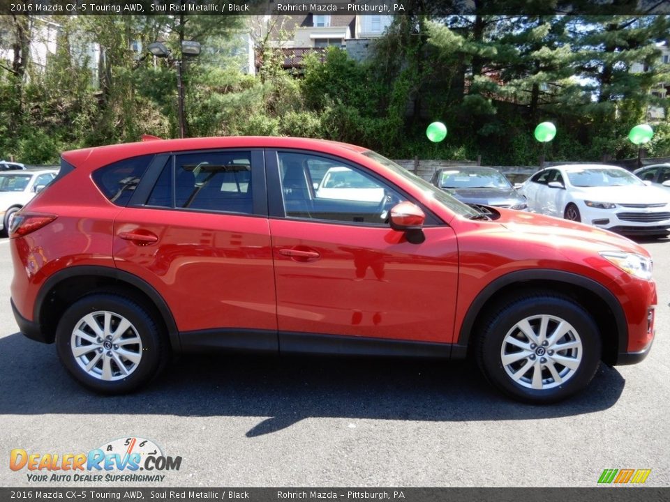 2016 Mazda CX-5 Touring AWD Soul Red Metallic / Black Photo #2