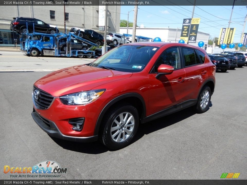 2016 Mazda CX-5 Touring AWD Soul Red Metallic / Black Photo #3