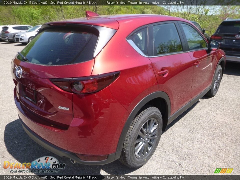 2019 Mazda CX-5 Sport AWD Soul Red Crystal Metallic / Black Photo #2