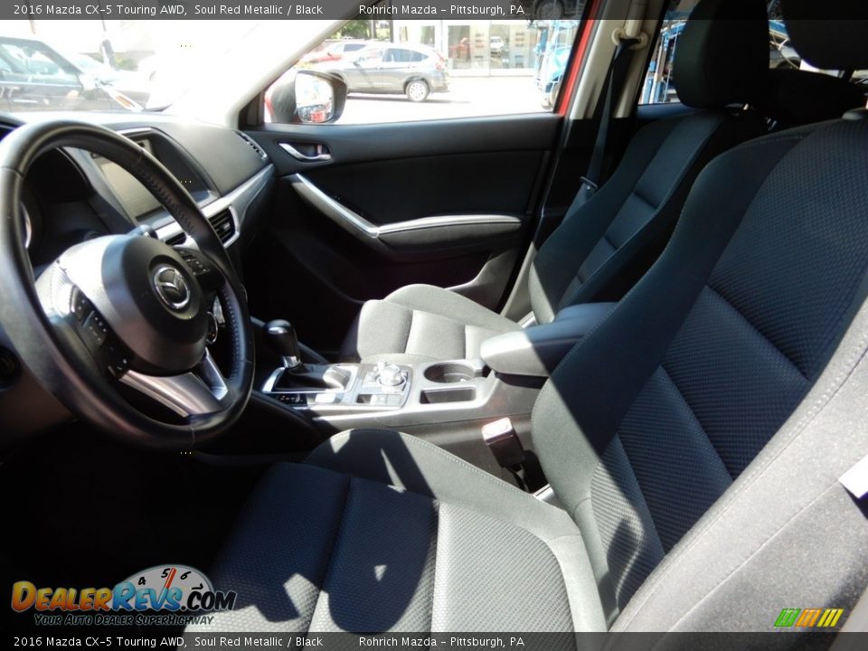 2016 Mazda CX-5 Touring AWD Soul Red Metallic / Black Photo #6