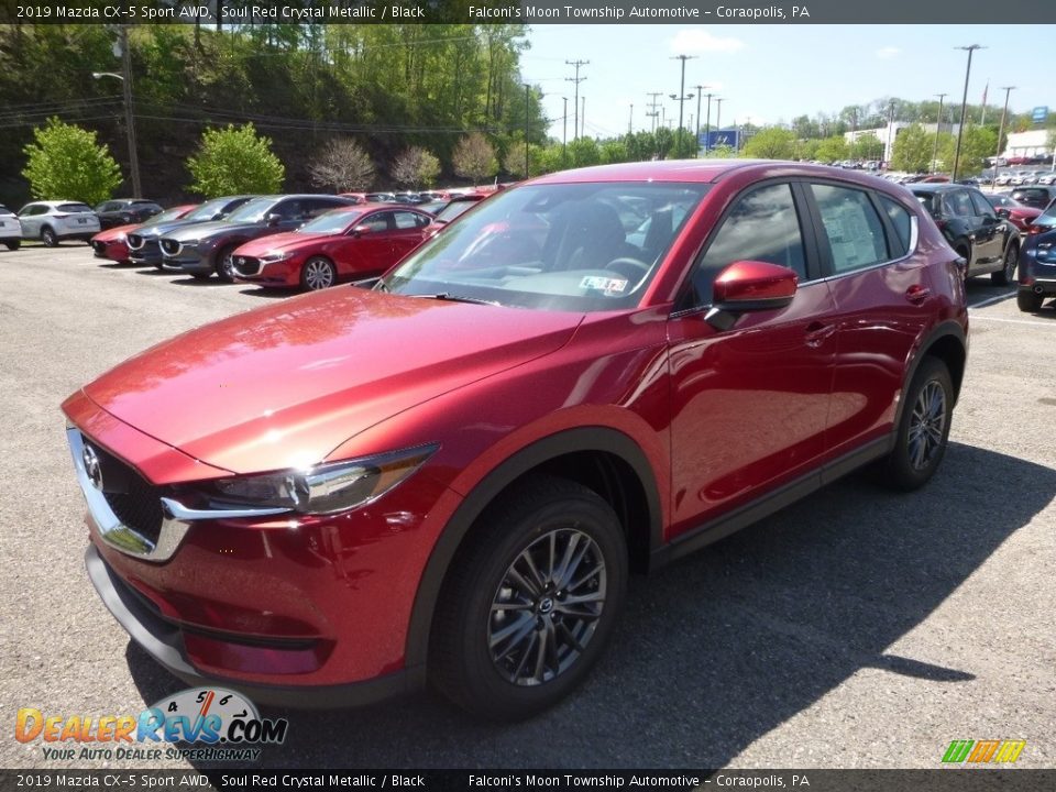 2019 Mazda CX-5 Sport AWD Soul Red Crystal Metallic / Black Photo #5