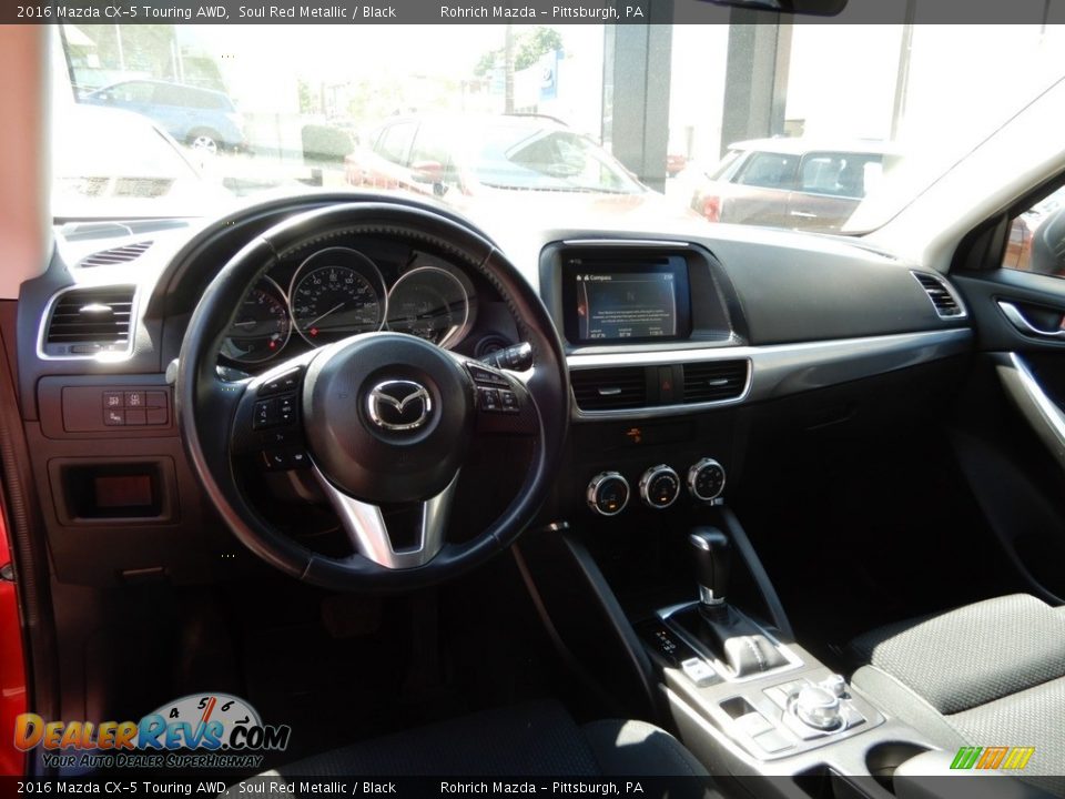 2016 Mazda CX-5 Touring AWD Soul Red Metallic / Black Photo #8