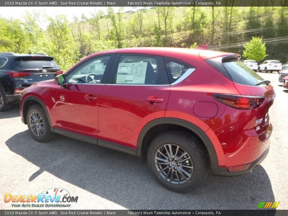2019 Mazda CX-5 Sport AWD Soul Red Crystal Metallic / Black Photo #6