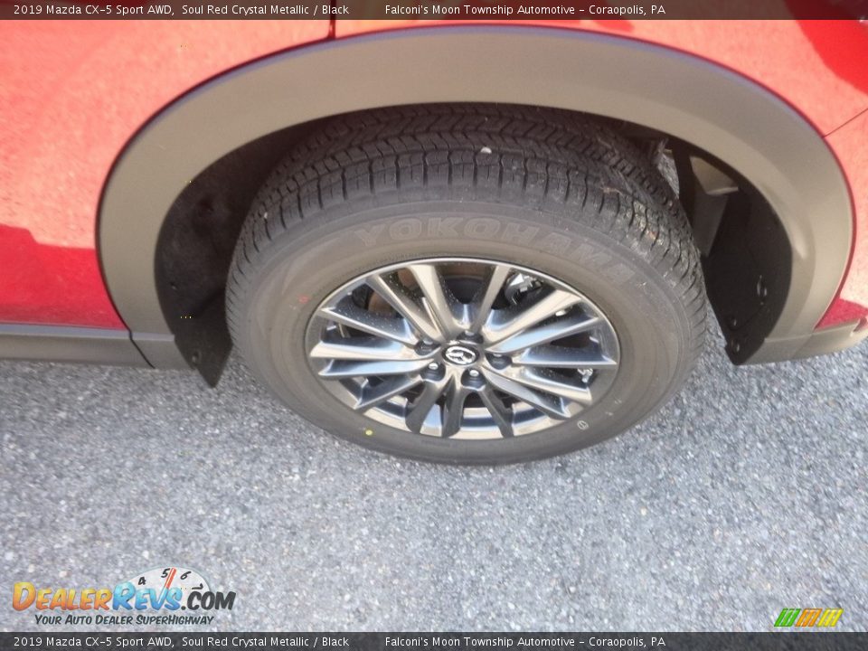 2019 Mazda CX-5 Sport AWD Soul Red Crystal Metallic / Black Photo #7