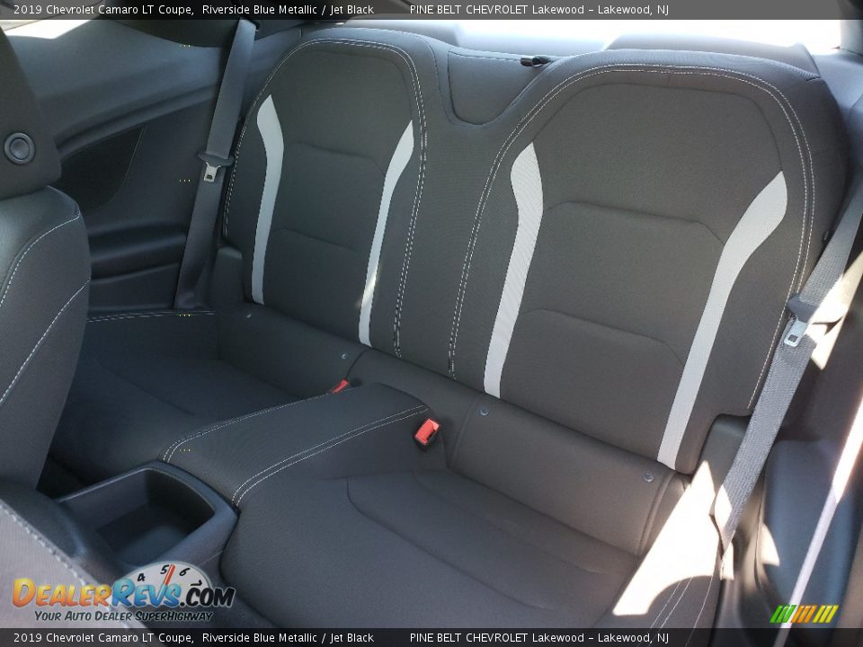 2019 Chevrolet Camaro LT Coupe Riverside Blue Metallic / Jet Black Photo #7