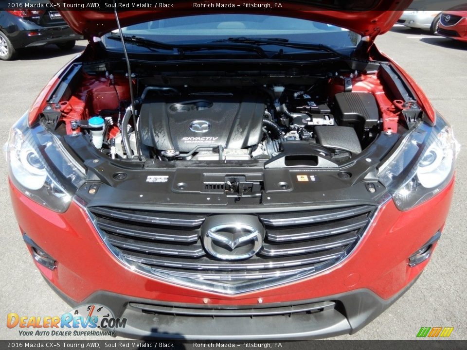 2016 Mazda CX-5 Touring AWD Soul Red Metallic / Black Photo #11