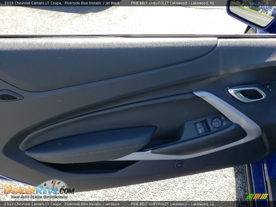 2019 Chevrolet Camaro LT Coupe Riverside Blue Metallic / Jet Black Photo #9