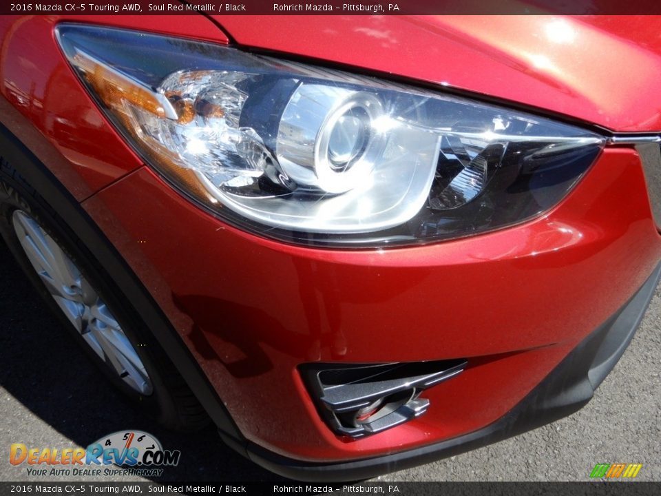 2016 Mazda CX-5 Touring AWD Soul Red Metallic / Black Photo #14