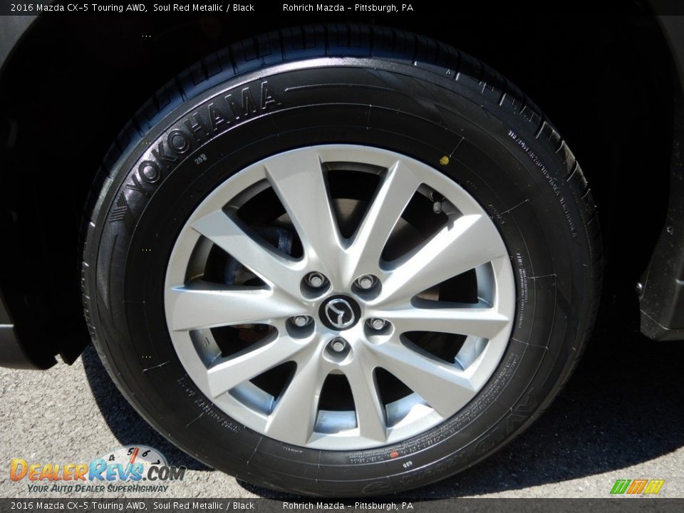2016 Mazda CX-5 Touring AWD Soul Red Metallic / Black Photo #18