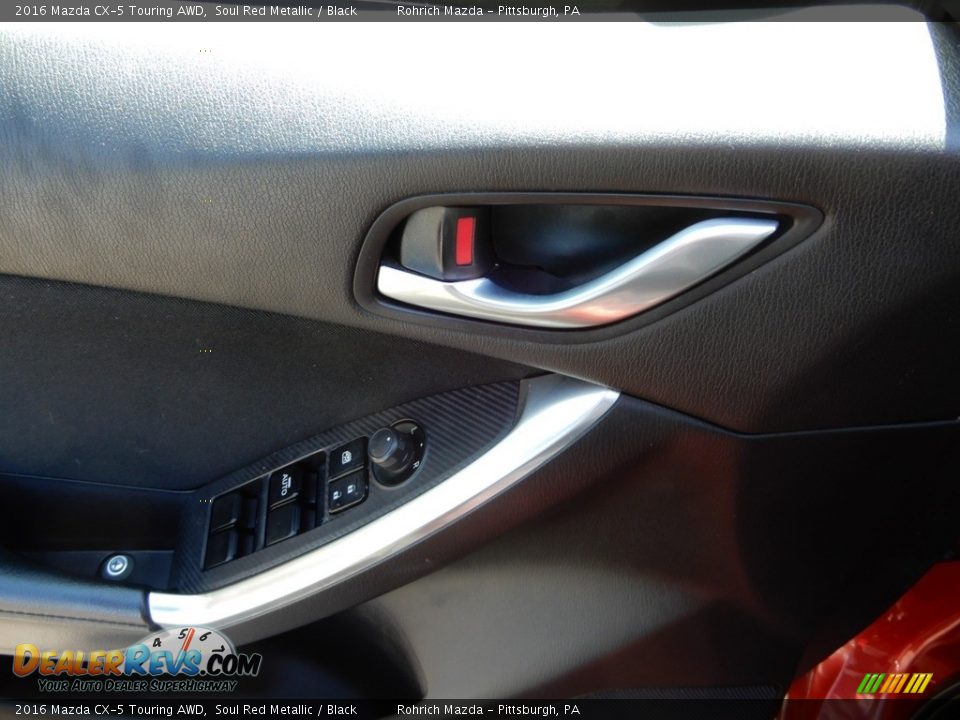 2016 Mazda CX-5 Touring AWD Soul Red Metallic / Black Photo #19